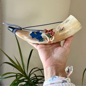 Cow Horn made in Switzerland purchased in 1990’s